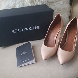 Coach Nude Color Pumps